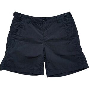Eddie Bauer Sport 100% Nylon Black Shorts Size 6